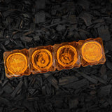 KC HiLiTES FLEX ERA LED Light Bar 10in. Light Shield - Amber (SHIELD ONLY) KC HiLiTES Light Bars & Cubes  AXOPROS