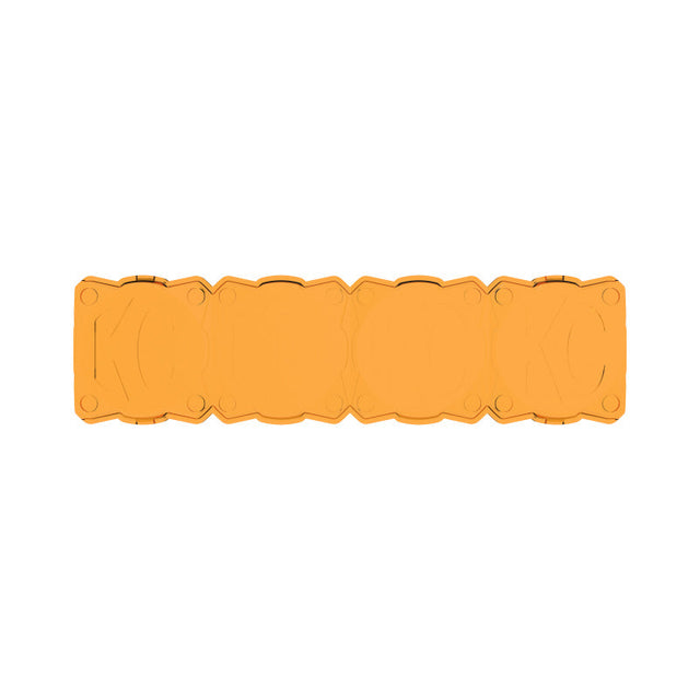 KC HiLiTES FLEX ERA LED Light Bar 10in. Light Shield - Amber (SHIELD ONLY) KC HiLiTES Light Bars & Cubes  AXOPROS