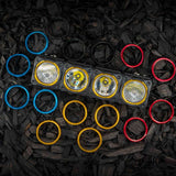 KC HiLiTES FLEX ERA LED Light Bar Bezel Kit for 10in. Segments - Red KC HiLiTES Light Bars & Cubes  AXOPROS