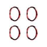 KC HiLiTES FLEX ERA LED Light Bar Bezel Kit for 10in. Segments - Red KC HiLiTES Light Bars & Cubes  AXOPROS