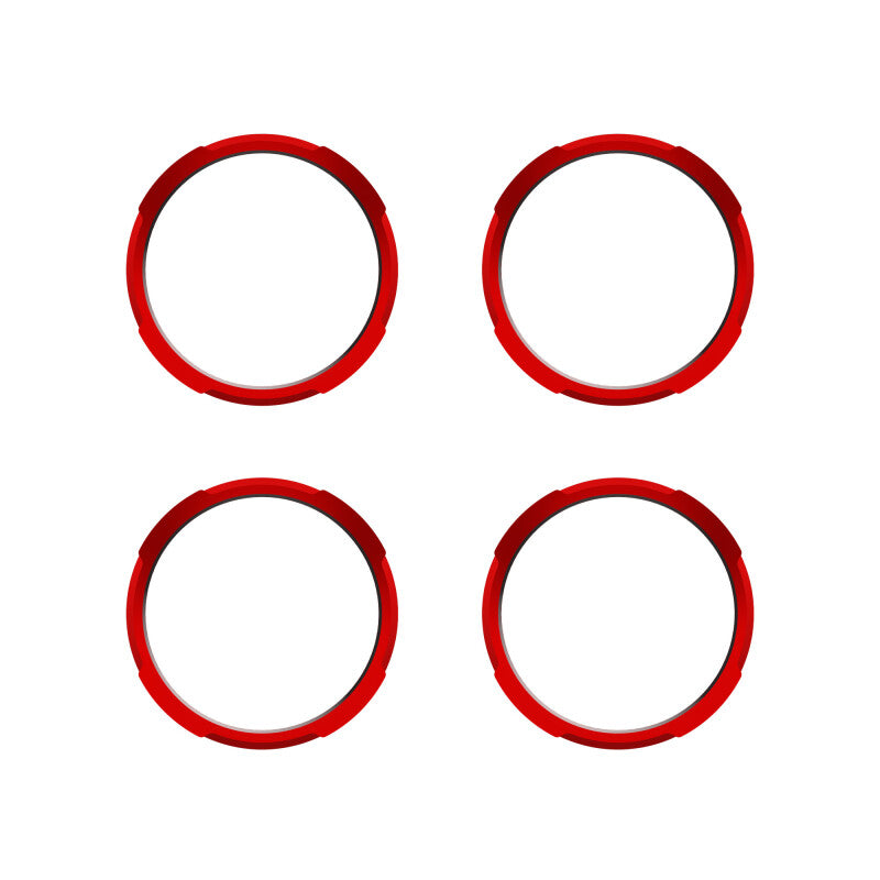 KC HiLiTES FLEX ERA LED Light Bar Bezel Kit for 10in. Segments - Red KC HiLiTES Light Bars & Cubes  AXOPROS