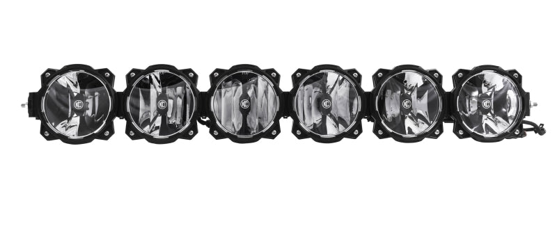 KC HiLiTES Universal 39in. Pro6 Gravity LED 6-Light 120w Combo Beam Light Bar (No Mount) KC HiLiTES Light Bars & Cubes  AXOPROS