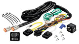 KC HiLiTES Wiring Harness w/40 AMP Relay & LED Rocker Switch (Up to 2 - 130w Lights) KC HiLiTES Light Accessories and Wiring  AXOPROS
