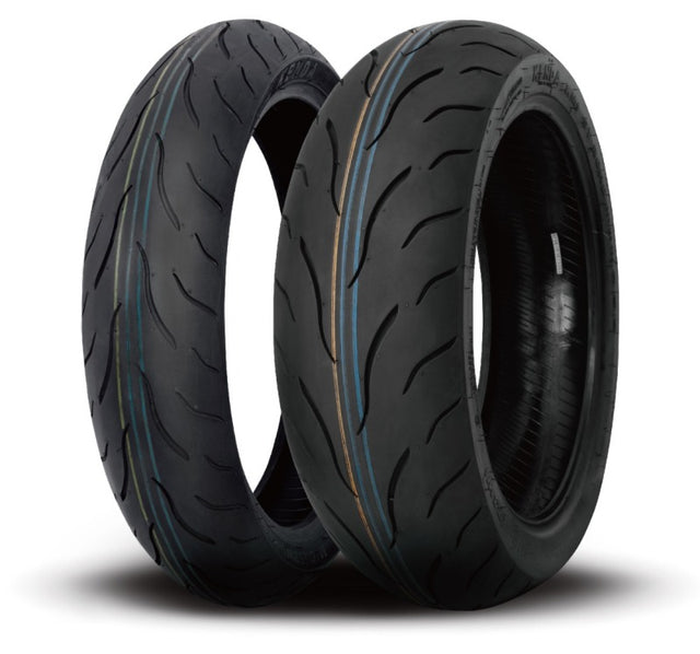 Kenda KM1 Sport Touring Radial Rear Tire - 190/50ZR17 4PR 73W TL 144R2061 Kenda Motorcycle Tires - On Road  AXOPROS