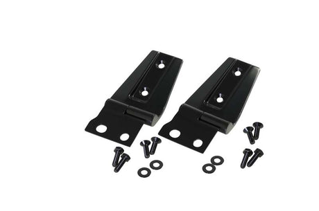 Kentrol 07-18 Jeep Wrangler JK Hood Hinge Pair - Powdercoat Black Kentrol Hoods  AXOPROS