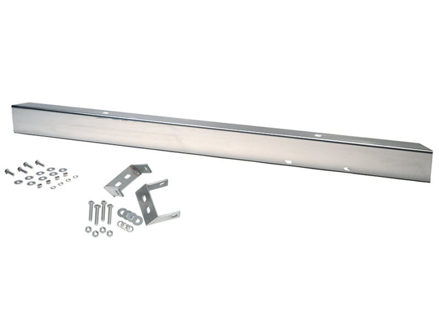 Kentrol 45-86 Jeep CJ5/CJ7 Rear Bumper - Polished Silver Kentrol Bumpers - Steel  AXOPROS