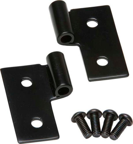 Kentrol 76-06 JEEP CJ/Wrangler YJ/TJ Lower Door Hinge Pair - Powdercoat Black Kentrol Doors  AXOPROS