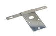 Kentrol 76-86 Jeep CJ License Plate Bracket - Polished Silver Kentrol License Plates  AXOPROS