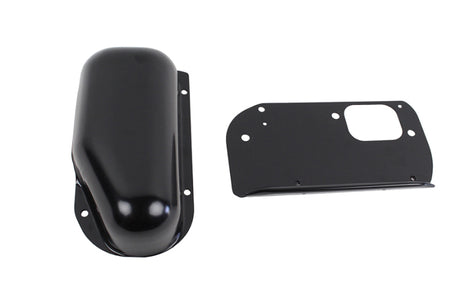 Kentrol 76-86 Jeep Wiper Motor Cover CJ - Powdercoat Black Kentrol Windows  AXOPROS