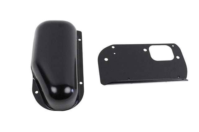 Kentrol 76-86 Jeep Wiper Motor Cover CJ - Powdercoat Black Kentrol Windows  AXOPROS