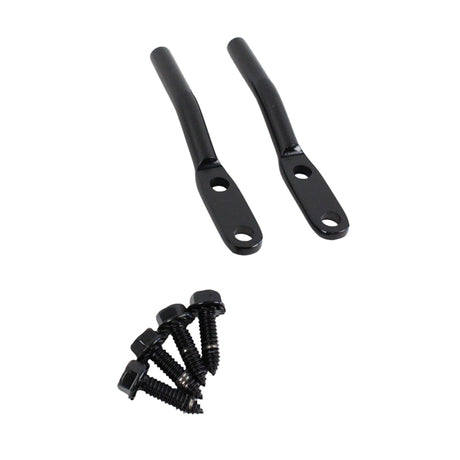 Kentrol 76-95 Jeep CJ/Wrangler YJ Door Strap Pins Pair - Powdercoat Black Kentrol Doors  AXOPROS