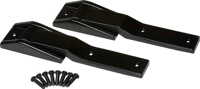 Kentrol 97-06 Jeep Wrangler TJ Tailgate Hinge Pair - Powdercoat Black Kentrol Tailgate Accessories  AXOPROS