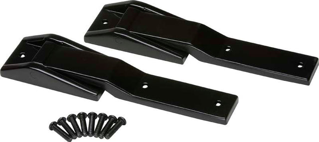 Kentrol 97-06 Jeep Wrangler TJ Tailgate Hinge Pair - Powdercoat Black Kentrol Tailgate Accessories  AXOPROS
