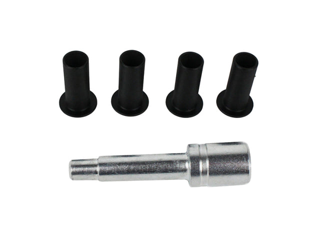 Kentrol Jeep CJ/ YJ/ TJ Door Hinge Liner - Textured Black Kentrol Doors  AXOPROS