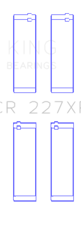King Audi R8 4.2L/5.2L/Lamborghini Gallardo/Huracan V10 Coated Rod Bearing Set - Size STDX King Engine Bearings Bearings  AXOPROS