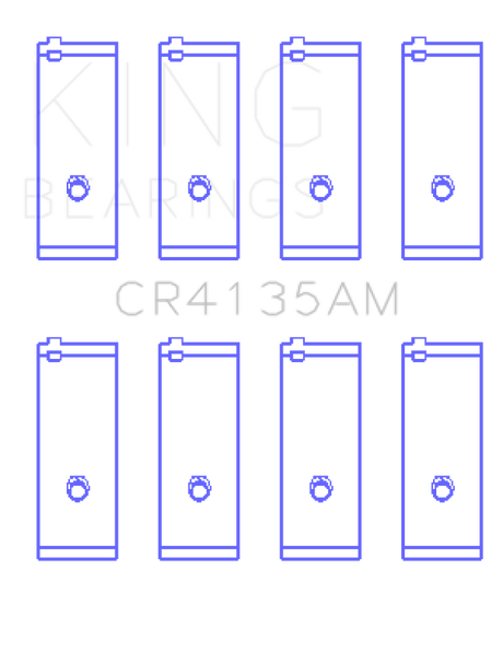King 85-01 Toyota 5SFE L4 DOHC 16 Valves Rod Bearing Set - Size STD King Engine Bearings Bearings  AXOPROS