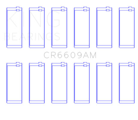 King BMW M30/M32/B35 Performance Rod Bearing Set King Engine Bearings Bearings  AXOPROS