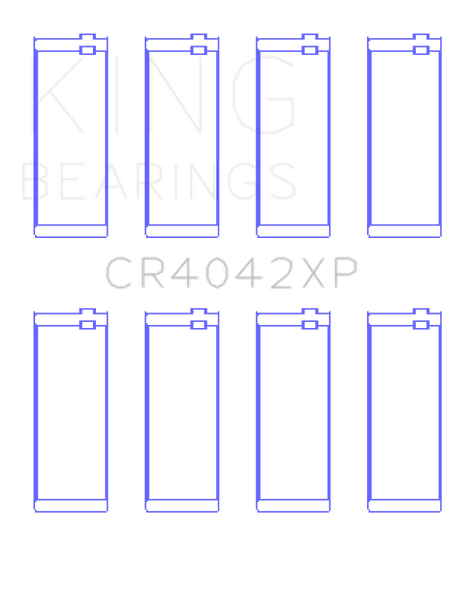 King Engine Bearings BMW M40/M42/M43/M44 1.6L 1.8L 1.9L Performance Rod Bearing Set - Size STD King Engine Bearings Bearings  AXOPROS