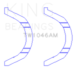 King BMW N14B16C Thrust Washer Set King Engine Bearings Bearings  AXOPROS