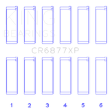 King BMW S54B32 3.2L Performance Rod Bearing Set - Size STD King Engine Bearings Bearings  AXOPROS