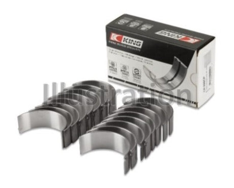 King Chevy LS1/LS6/LS3 Silicone Bi-Metal Alum Rod Bearing Set - Size STD King Engine Bearings Bearings  AXOPROS