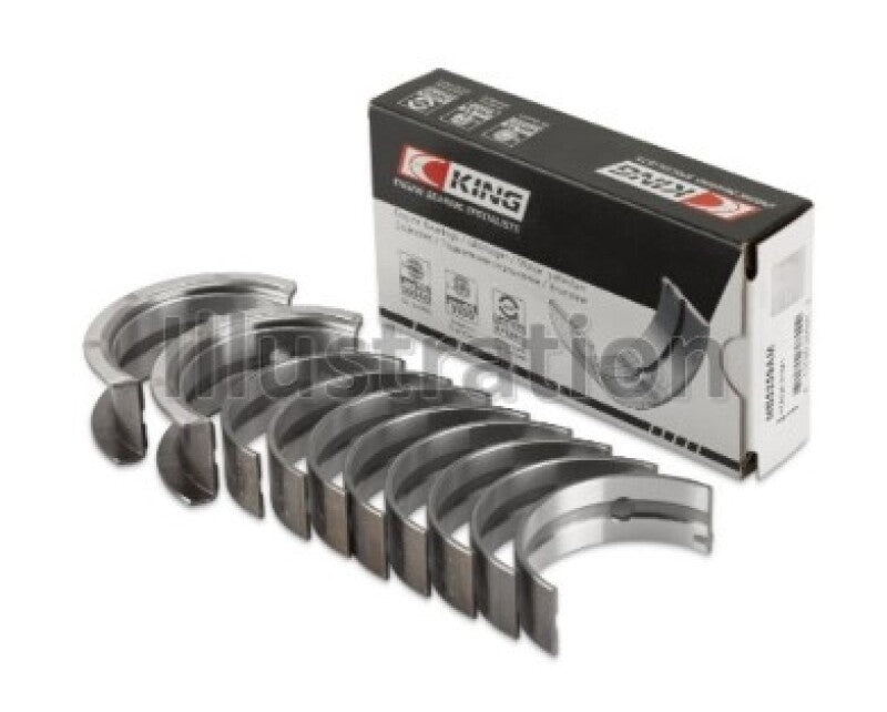 King Chrysler 148/148 Turbo DOHC 16V/Jeep 148 DOHC 16V Main Bearing Set - Size STD King Engine Bearings Bearings  AXOPROS