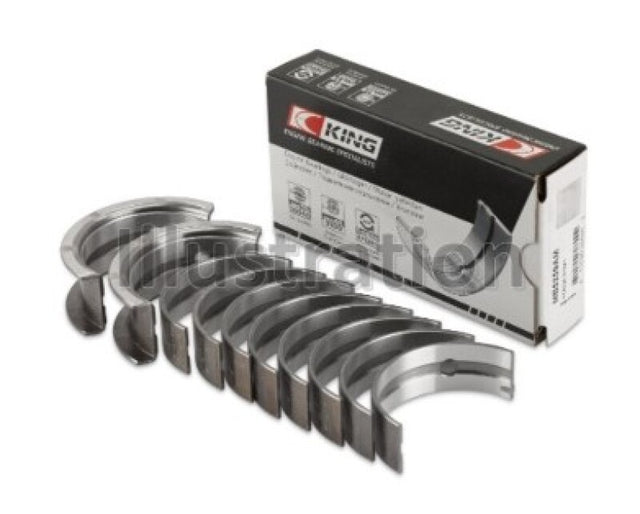 King Chrysler 148/148 Turbo DOHC 16V/Jeep 148 DOHC 16V Main Bearing Set - Size STD King Engine Bearings Bearings  AXOPROS