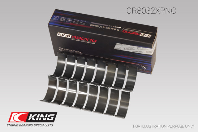 King Chrysler 345/370 16V Connecting Rod Bearing Set King Engine Bearings Bearings  AXOPROS