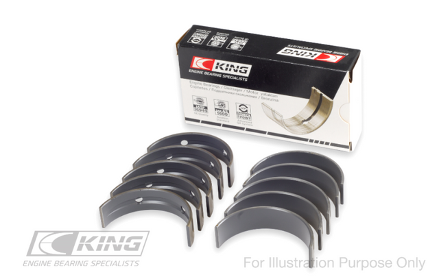 King Engine Bearings Ford 302 CID Coyote Performance Coated Main Bearing Set - Size STD King Engine Bearings Bearings  AXOPROS
