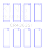 King GM 134 DOHC Ecotec 2.2L Connecting Rod Bearings - (Set of 4) King Engine Bearings Bearings  AXOPROS