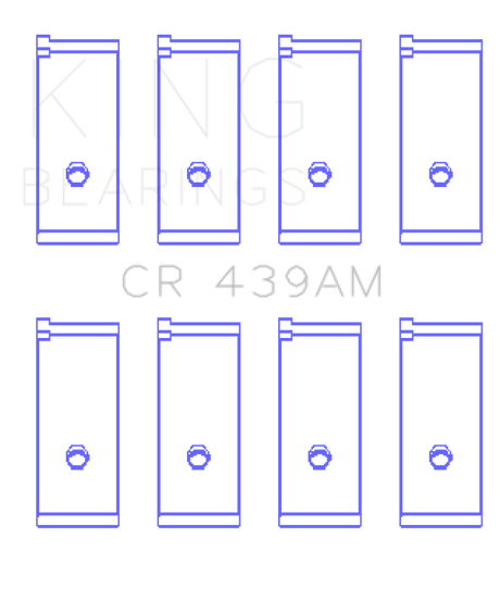 King Honda A18A1/A20A1/B20A3/BS1/ES/ET1-2 Connecting Rod Bearing Set King Engine Bearings Bearings  AXOPROS