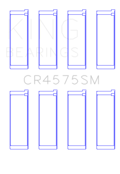 King Hyundai i30 G4FC Connecting Rod Bearing Set King Engine Bearings Bearings  AXOPROS