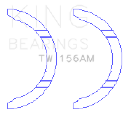 King Mazda FP/FS Thrust Washer Set King Engine Bearings Bearings  AXOPROS