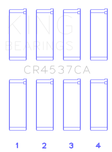 King Mini Cooper S/Cooper S Conv/Works W10B16A Rod Bearing Set - Size STD King Engine Bearings Bearings  AXOPROS