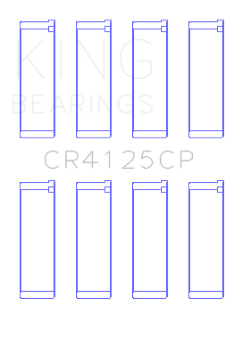 King Subaru EJ20/EJ22/EJ25 (Including Turbo) Performance Rod Bearing (Set of 4) King Engine Bearings Bearings  AXOPROS