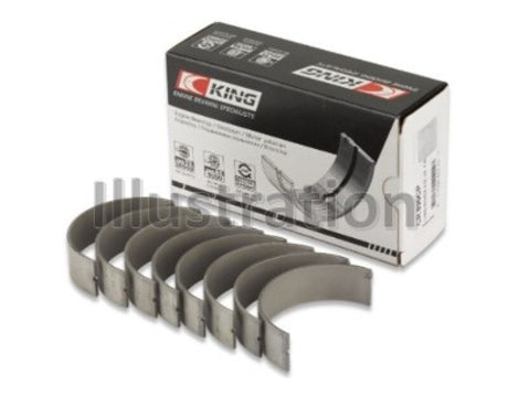 King Subaru EJ20/EJ22/EJ25 (Including Turbo) Performance Rod Bearing (Set of 4) King Engine Bearings Bearings  AXOPROS