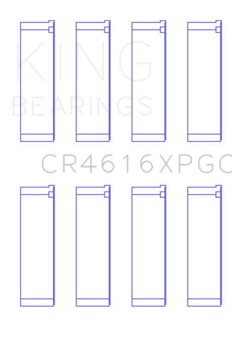 King Subaru FA20 pMaxKote Performance Rod Bearing Set - Size STD King Engine Bearings Bearings  AXOPROS