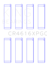 King Subaru FA20/Toyota 4U-GSE Tri-Metal Connecting Rod Bearing Set - Size +.25mm King Engine Bearings Bearings  AXOPROS