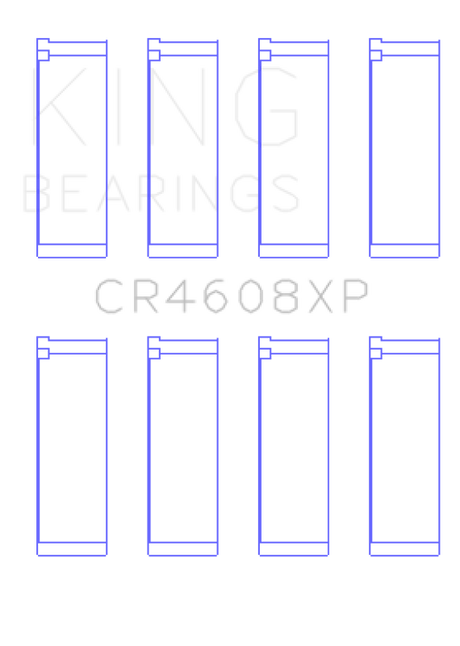 King Toyota 2ZZ-GE Connecting Rod Bearing Set King Engine Bearings Bearings  AXOPROS