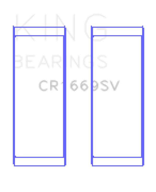 King Volkswagen AZV/CFAC/AWX Connecting Rod Bearing Set King Engine Bearings Bearings  AXOPROS