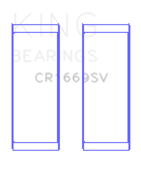 King Engine Bearings Volkswagen AZV/CFAC/AWX (Size +0.25mm) Connecting Rod Bearing Set King Engine Bearings Bearings  AXOPROS