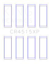 King Ford/Mazda 2.0L Duratec Tri-Metal Copper-Lead Nickel Performance Rod Bearing Set - Size STD King Engine Bearings Bearings  AXOPROS