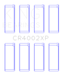 King Mazda B6/B6-T 1.6-1.8L XP Tri-Metal Performance Connecting Rod Bearing Set of 4 - Size STDX King Engine Bearings Bearings  AXOPROS