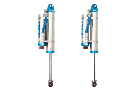 King Shocks 07-18 Chevrolet Silverado 1500 Rear 2.5 Dia Piggy Hose Res Shock w/Adjuster (Pair) King Shocks Shocks and Struts  AXOPROS