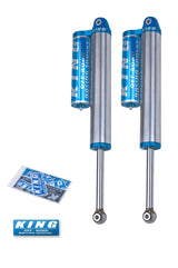 King Shocks 07-18 Chevrolet/GMC Silverado/Sierra 1500 Rear 2.5 Dia Piggyback Res Shock (Pair) King Shocks Shocks and Struts  AXOPROS