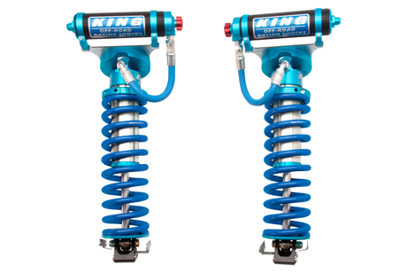 King Shocks 2005+ Ford F-250 4WD Front 3.0 Dia Remote Res Coilover Conv w/Adjuster (Pair) King Shocks Coilovers  AXOPROS