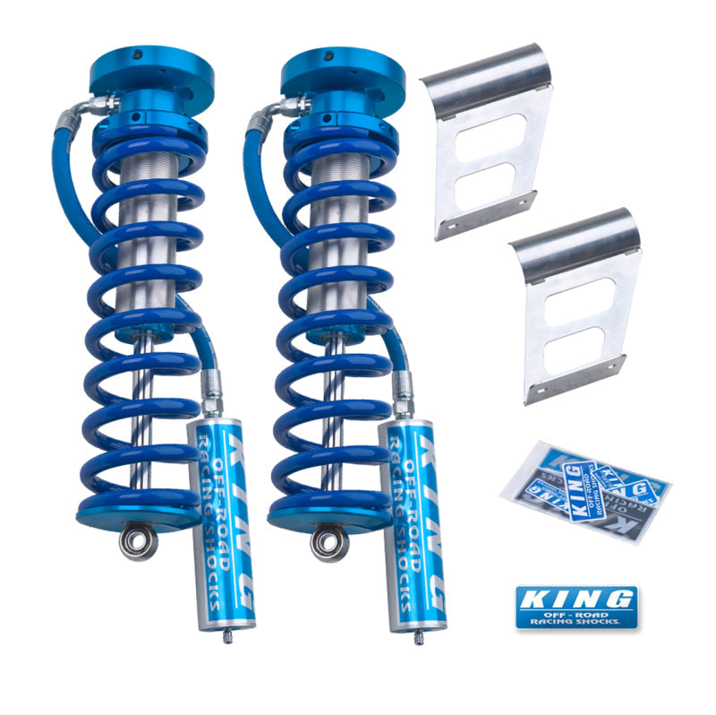 King Shocks 2005+ Ford F-250/F-350 4WD Front 2.5 Dia Remote Reservoir Coilover Conversion (Pair) King Shocks Coilovers  AXOPROS