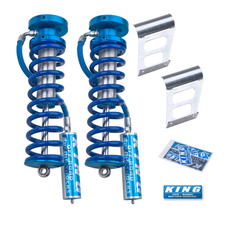 King Shocks 2005+ Ford F-250/F-350 4WD Front 2.5 Dia Remote Reservoir Coilover Conversion (Pair) King Shocks Coilovers  AXOPROS
