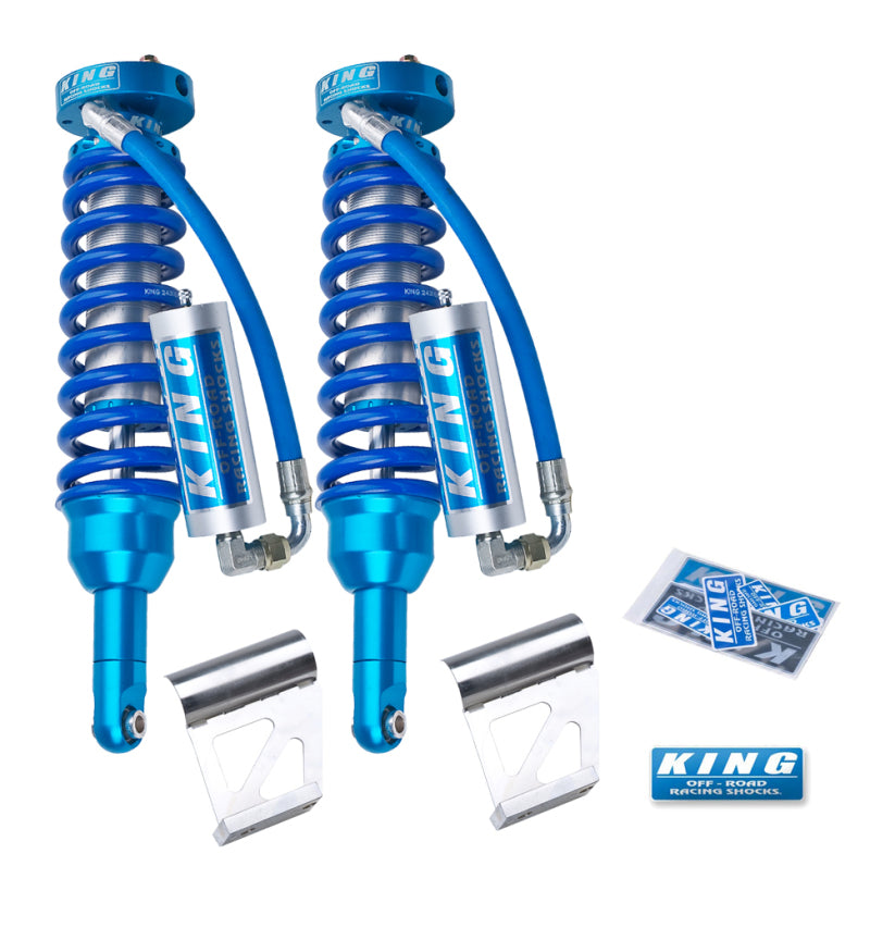 King Shocks 2005+ Toyota Tacoma (6 Lug) Front 2.5 Dia Remote Reservoir Coilover (Pair) King Shocks Coilovers  AXOPROS