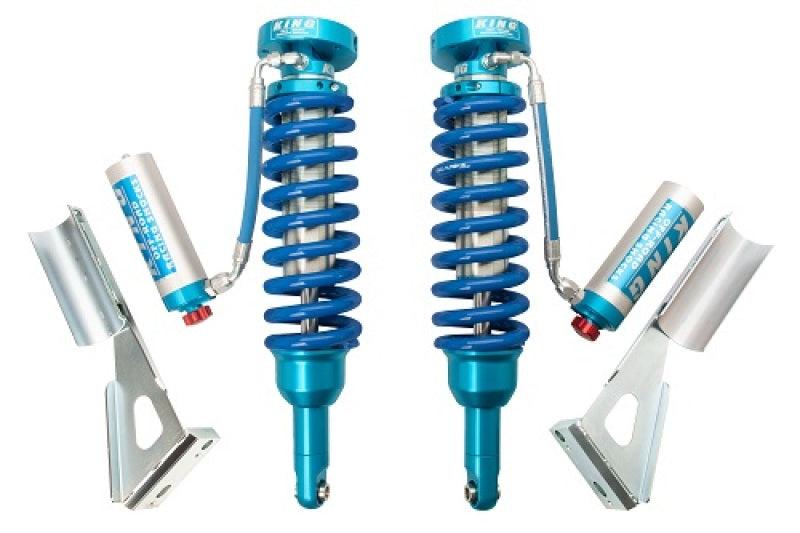 King Shocks 2005+ Toyota Tacoma (6 Lug) Front 2.5 Dia Remote Reservoir Coilover w/Adjuster (Pair) King Shocks Coilovers  AXOPROS